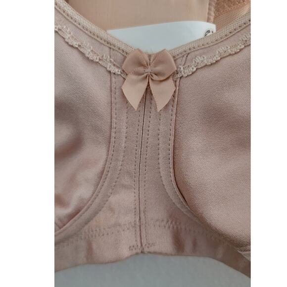 Amoena Rita SB 2004 Wire-Free Bra 40B + MaxTara Silicone Breast Forms Mastectomy - Picture 7 of 12